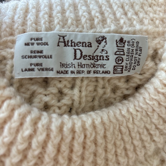 Irish knit sweater - Picture 2 of 2